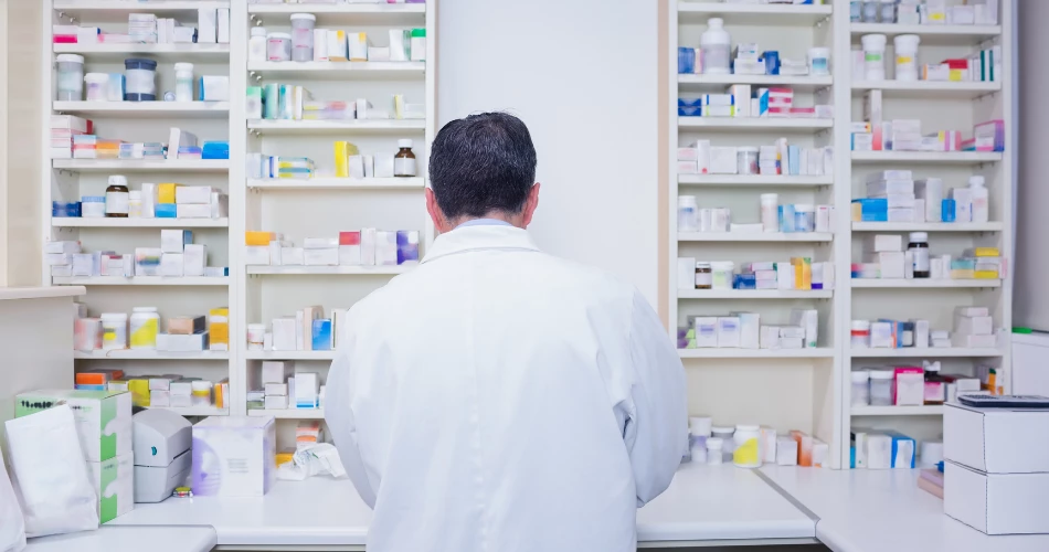 Pharmacist Background - Stock Photo