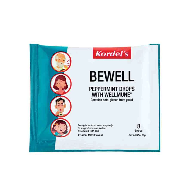 Kordel's BEWELL Peppermint Lozenges 8's