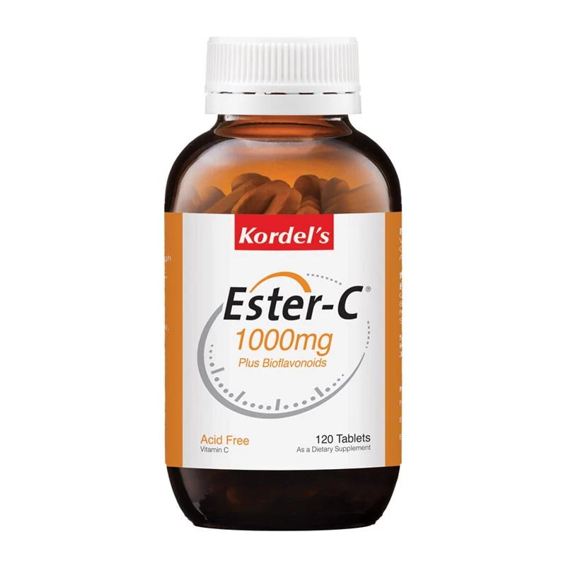 Kordel's Ester-C 1000mg Plus Bioflavonoids 120's