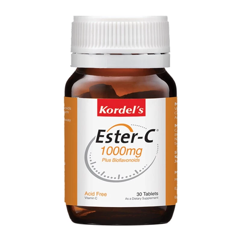 Kordel's Ester-C 1000mg Plus Bioflavonoids 30's