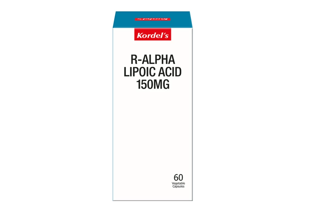 Kordels R Alpha Lipoic Acid Ala 150Mg 60 Caps