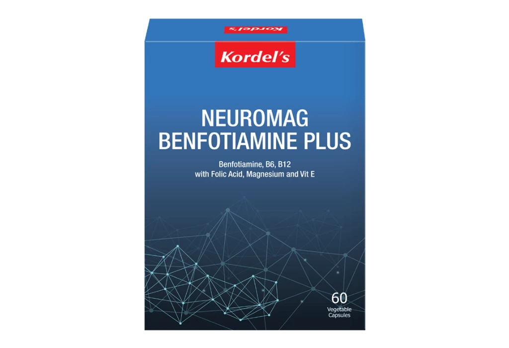 Kordels Neuromag Benfotiamine Plus 60 Caps