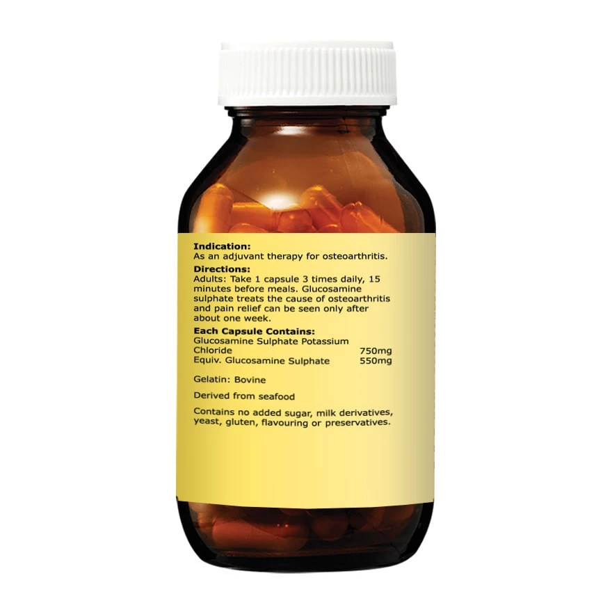 Glucosamine 550 90S Back